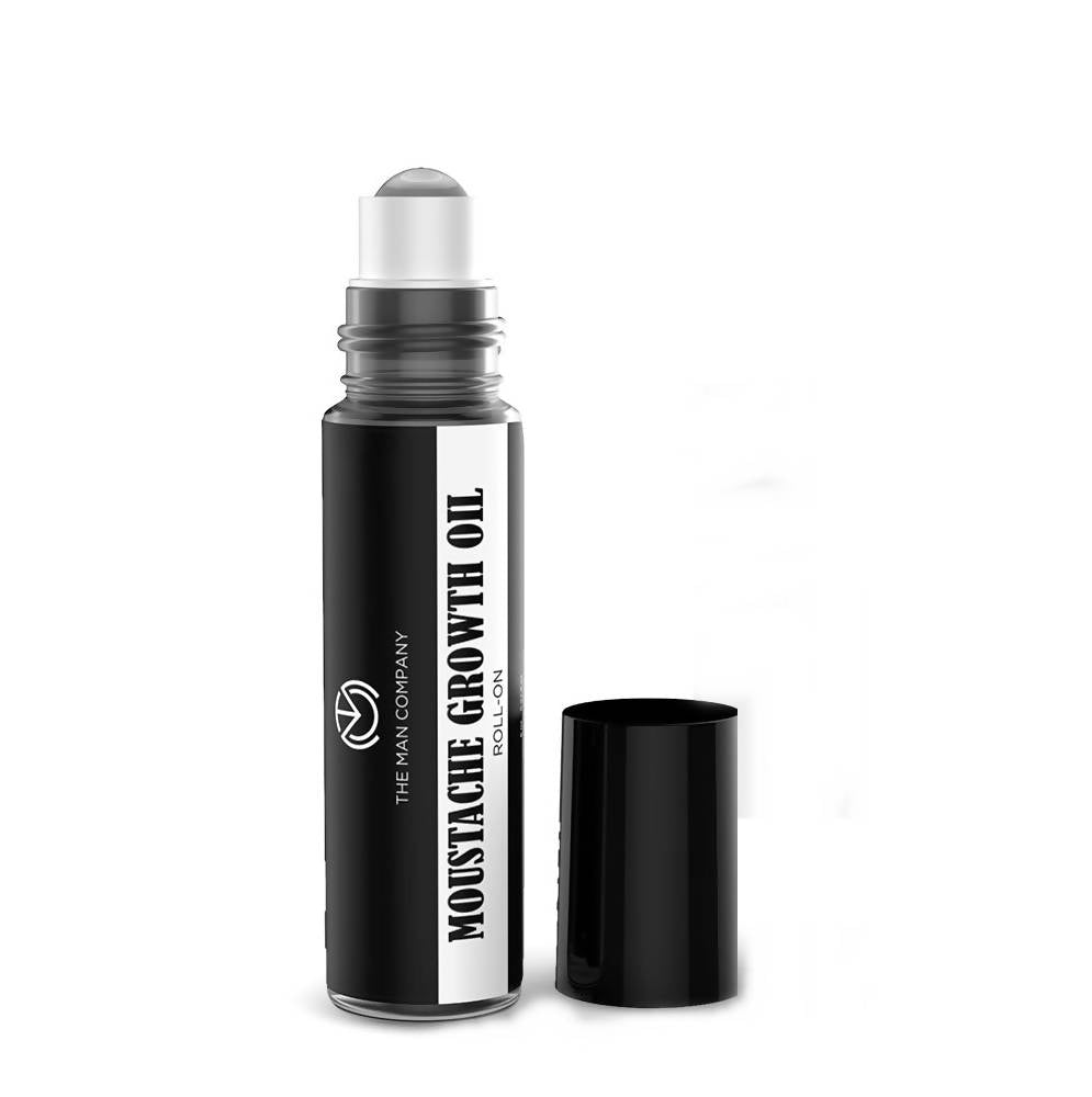 The Man Company Moustache Growth Oil With Basil & Almond - Distacart