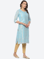 Thumbnail for Biba Women Plus Size Ethnic Motifs Printed Kurta - Distacart