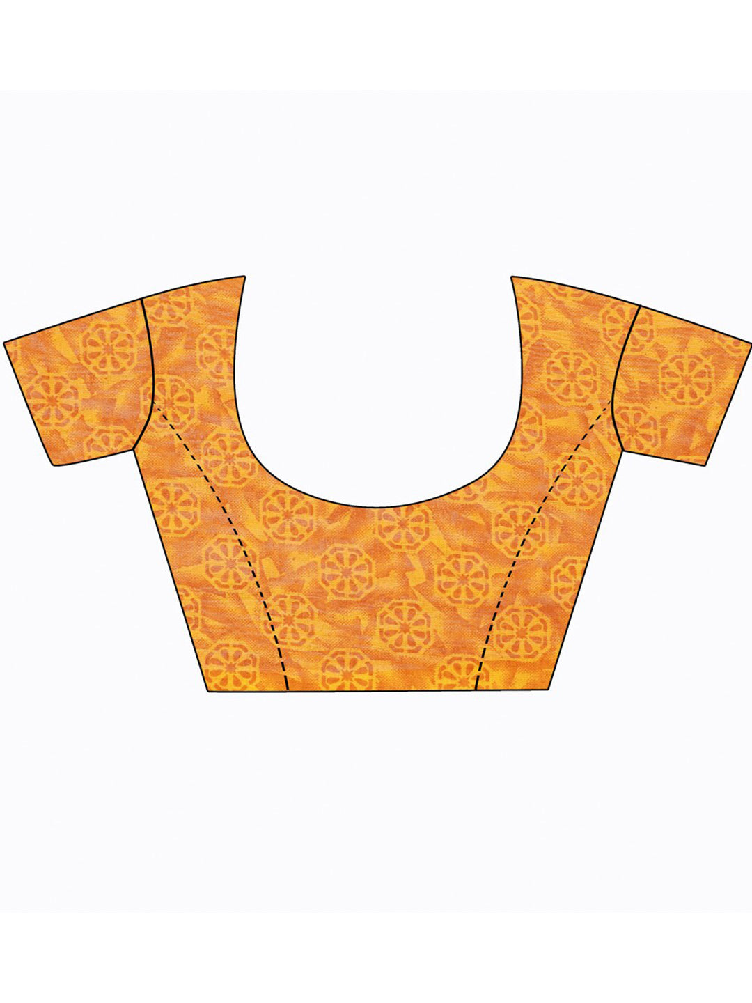 Kalini Pack of 2 Navy Blue & Yellow Pure Georgette Sarees - Distacart