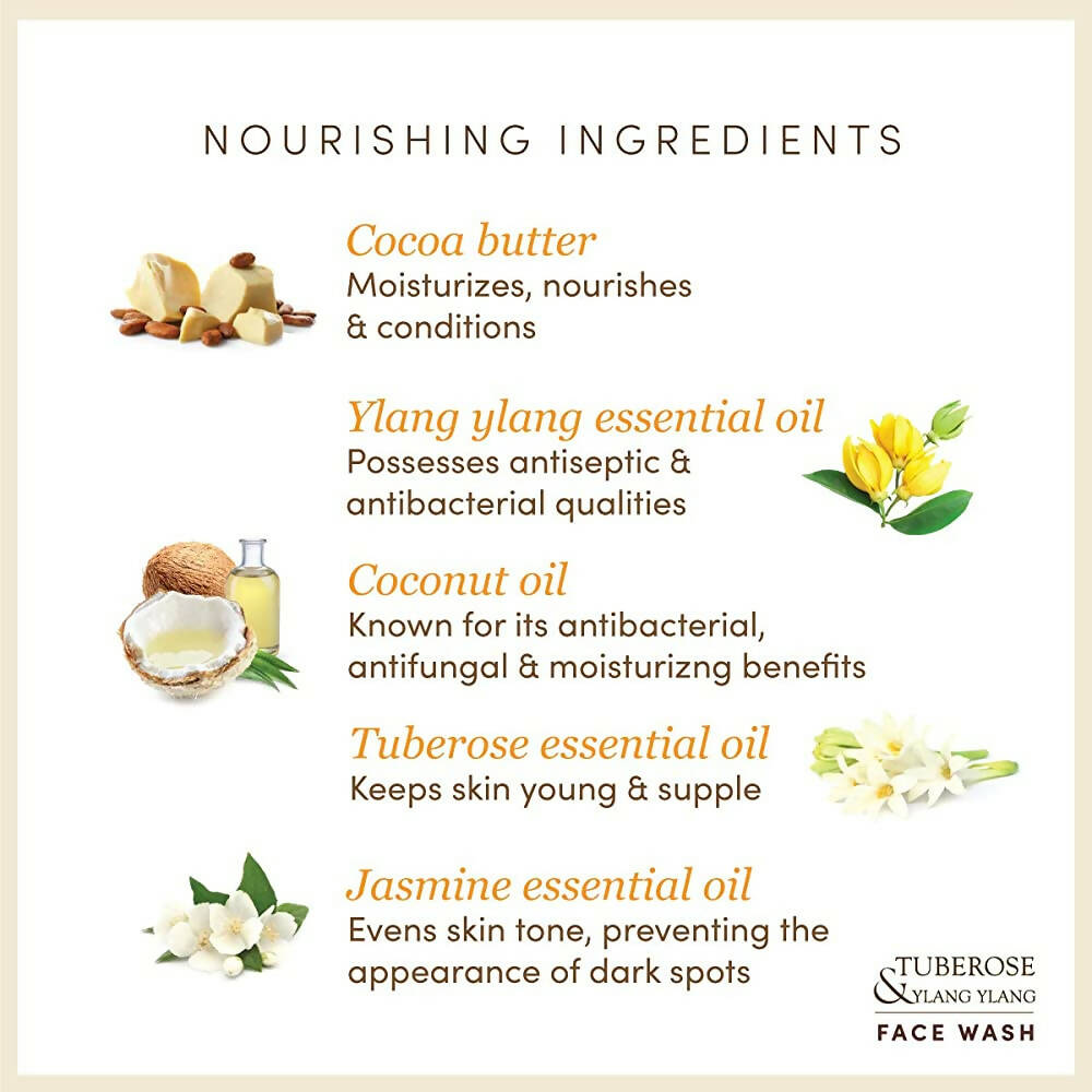 The Earth Reserve Tuberose & Ylang Ylang Infused Face Wash - Distacart