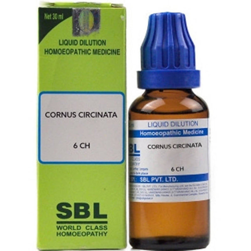 SBL Homeopathy Cornus Circinata Dilution 6 CH