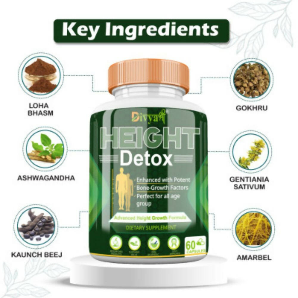 Divya Shree Height Detox Capsules - Distacart