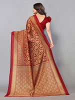 Thumbnail for Kalini Ethnic Motifs Printed Art Silk Saree - Distacart