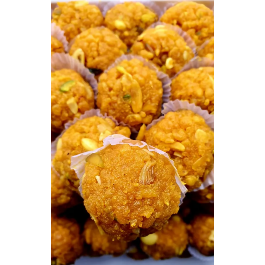Hameedi Confectioners Zaffrani Moti Boondi Laddu - Distacart
