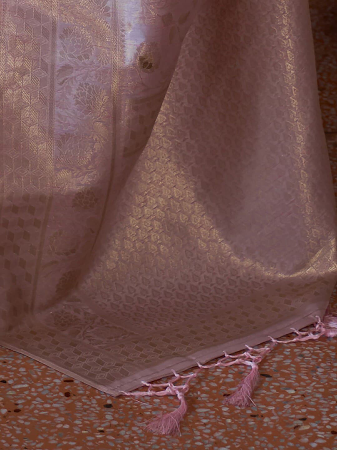 Mitera Woven Design Zari Banarasi Saree - Distacart