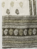 Thumbnail for Kalini Women Floral Printed Mirror Work Kurta with Trousers & Dupatta - Distacart