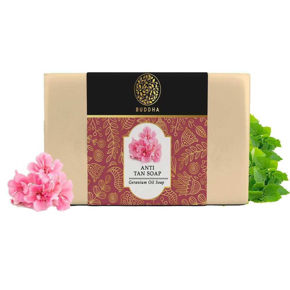 Buddha Natural Anti Tan Soap - Tan Removal, Dead Skin Removal, De Tan Naturally - Distacart