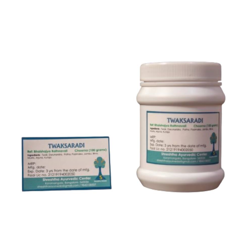 Shreshtha Herbals Twaksaradi Churna - Distacart