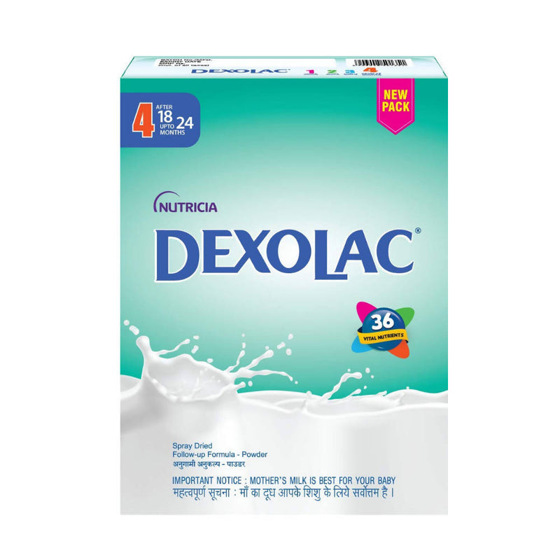 Dexolac Infant Formula Powder After 18 Months &amp; Upto 24 Months Stage 4