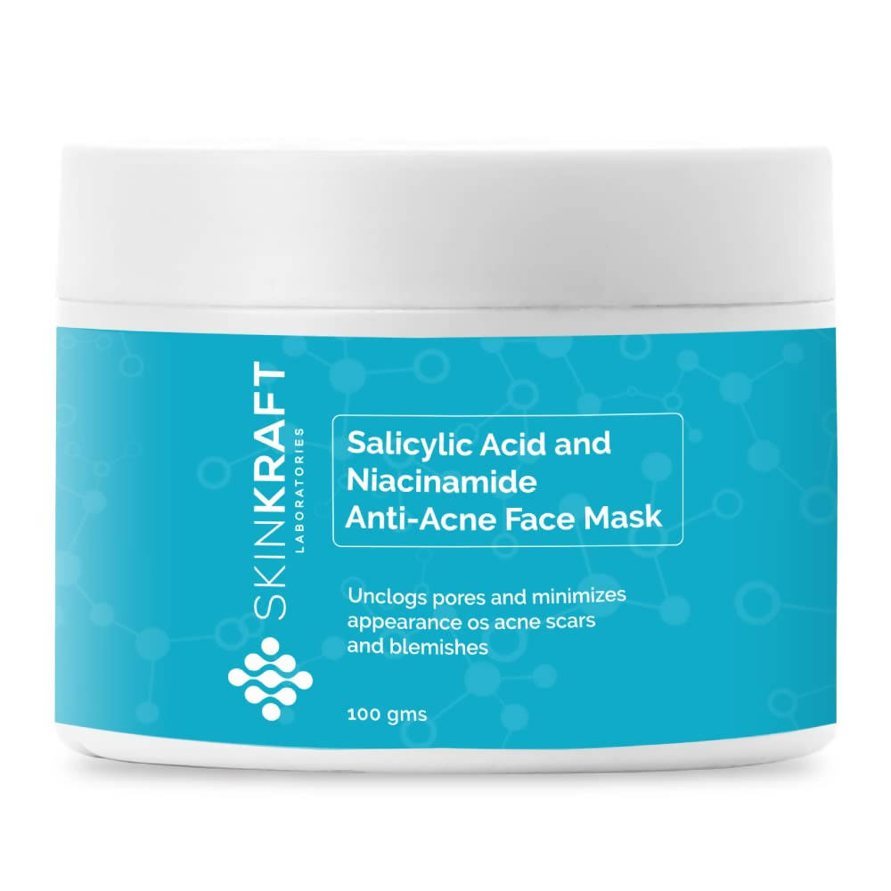 SkinKraft Salicylic Acid & Niacinamide Anti Ageing Face Mask - Distacart