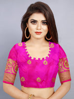 Thumbnail for Kalini Ethnic Motifs Zari Jute Silk Banarasi Saree - Distacart