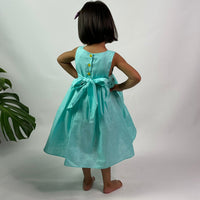 Thumbnail for ArthLife Cyan Candy Party Wear Dress - Distacart
