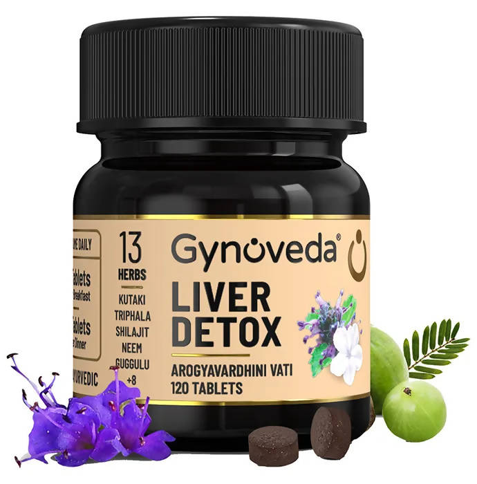 Gynoveda Liver Detox Tablets (Arogyavardhini Vati) - Distacart