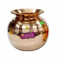 Thumbnail for Shivam Copper Pot - Water Storage Pot - Distacart