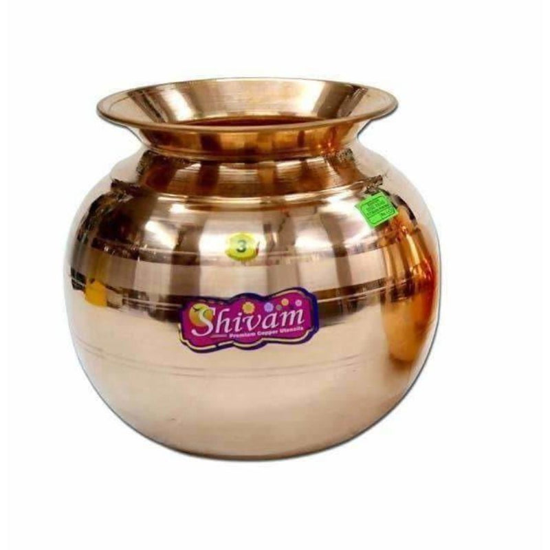 Shivam Copper Pot - Water Storage Pot - Distacart
