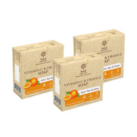Thumbnail for Khadi Essentials Vitamin C & Orange Handmade Herbal Soap - Distacart