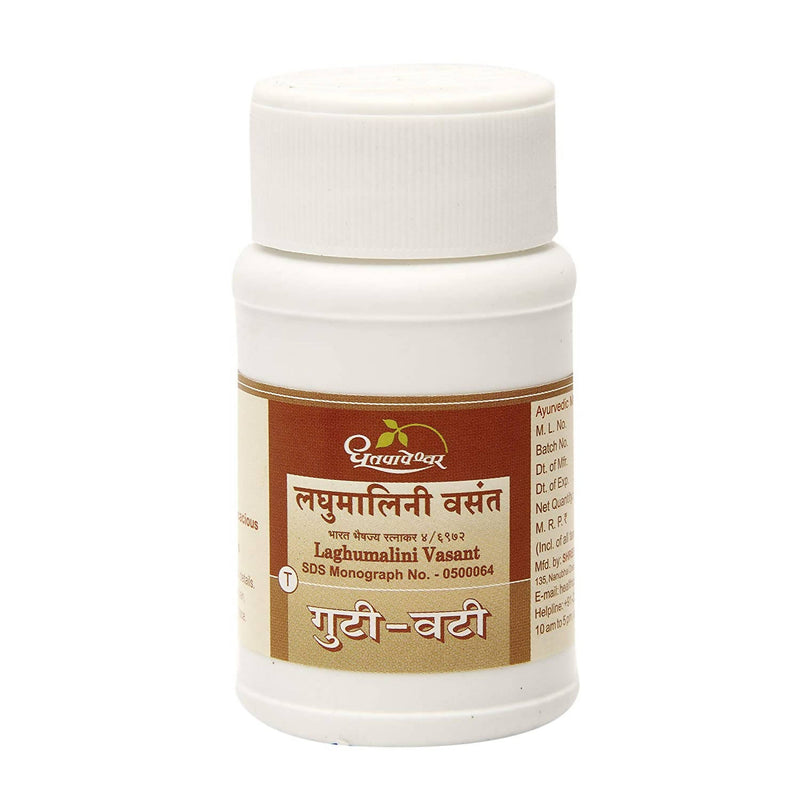 Dhootapapeshwar Laghumalini Vasant Tablets - Distacart