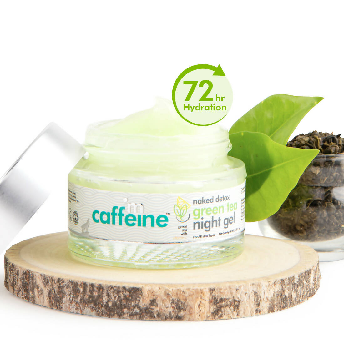 mCaffeine Naked Detox Green Tea with Vitamin C Night Gel - Distacart