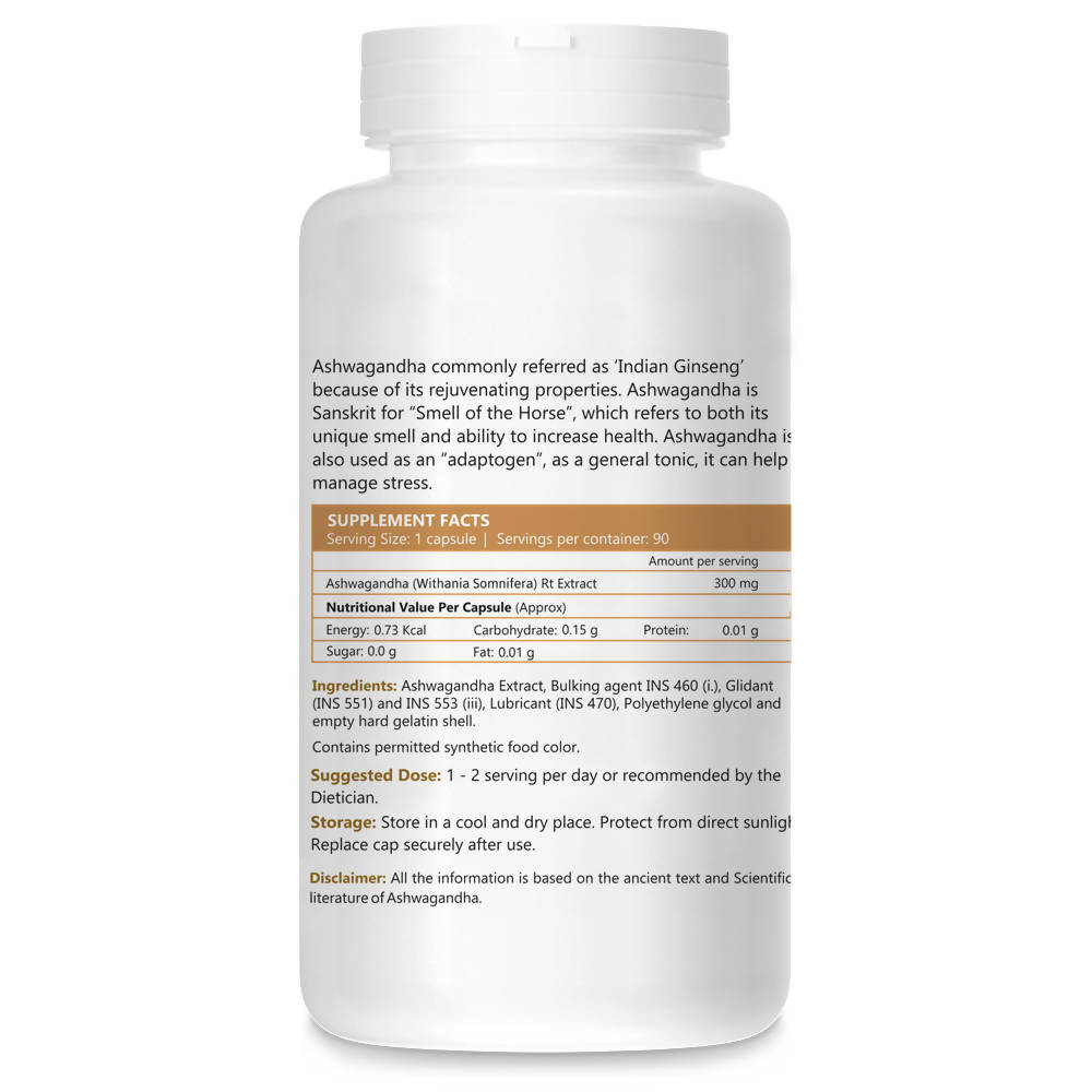 NLife Ashwagandha Capsules - Distacart