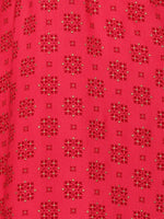 Thumbnail for HERE&NOW Ethnic Motifs Printed Sequined Embroidered Straight Kurta - Distacart