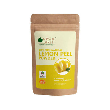Bliss of Earth 100% Pure Natural Lemon Peel Powder - Distacart