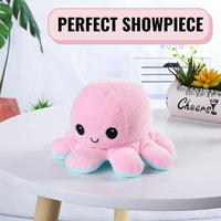 Thumbnail for DIKANG Reversible Octopus plush toy- Pink / Sky Blue - Distacart
