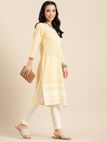 Thumbnail for Sangria Women Ethnic Motifs Embroidered Kurta - Distacart