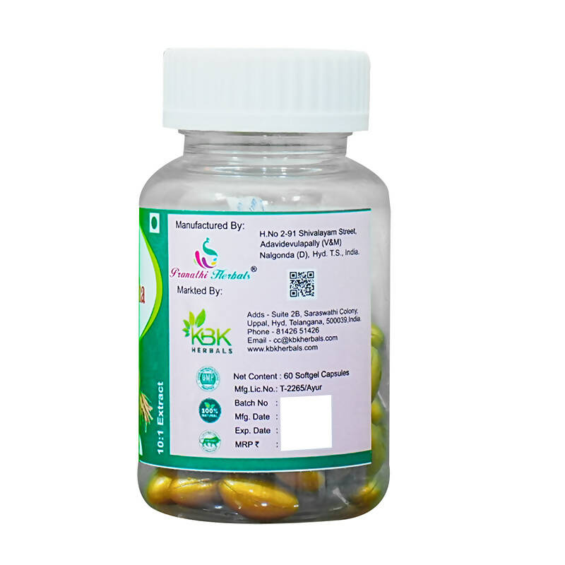 KBK Herbals Ashwagandha Extract Capsules - Distacart