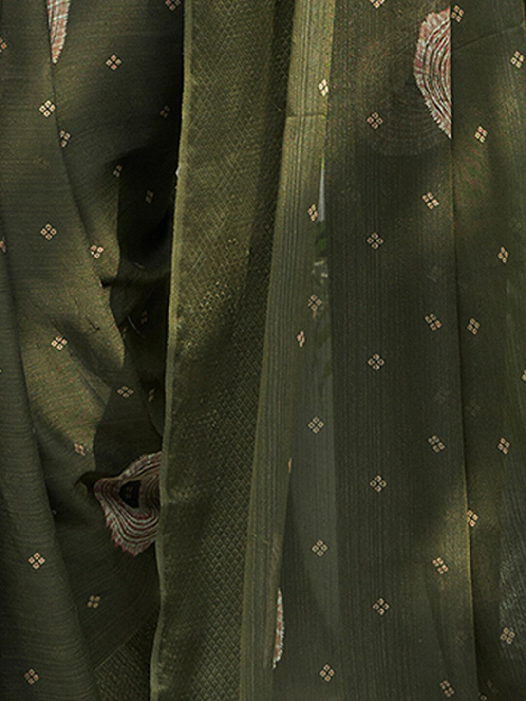 Kalini Bandhani Printed Saree - Distacart