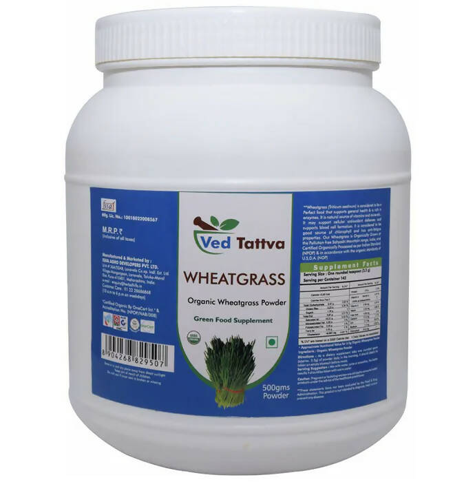 Ved Tattva Wheatgrass Powder - Distacart