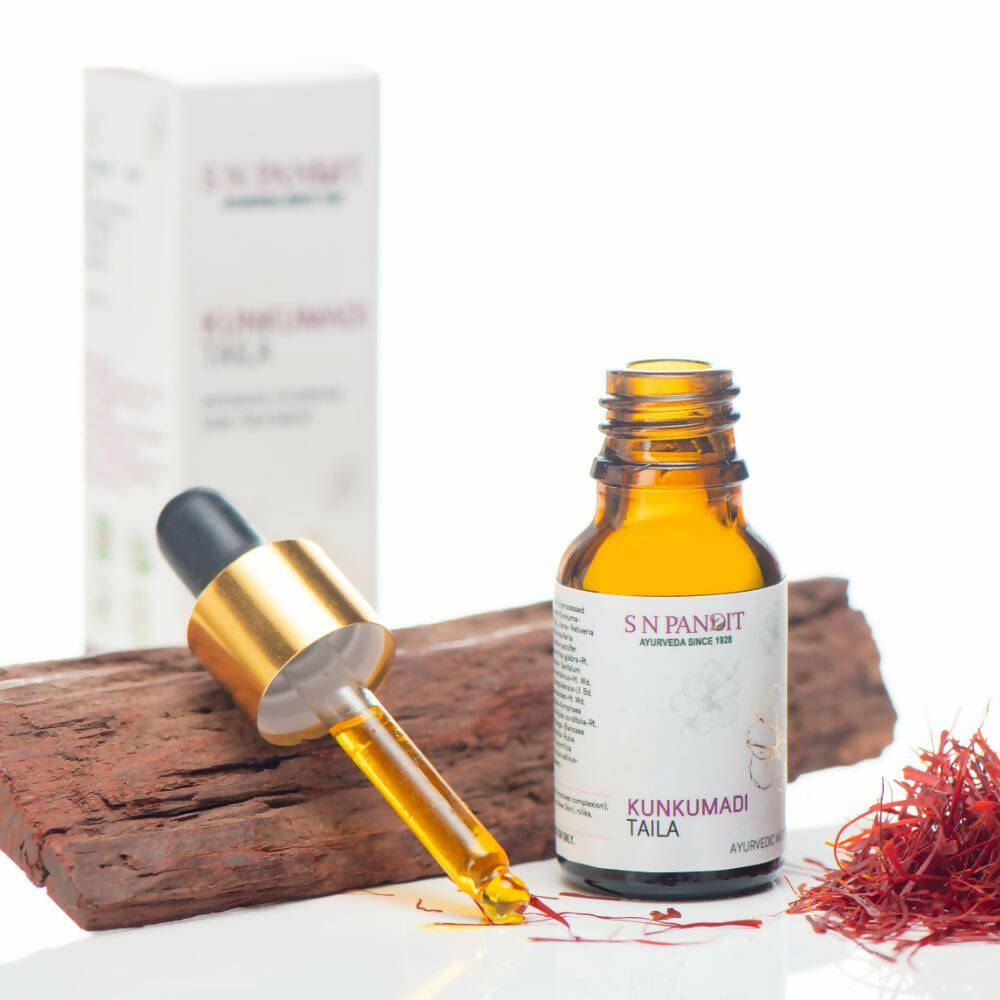 S N Pandit Ayurveda Kumkumadi Taila - Distacart