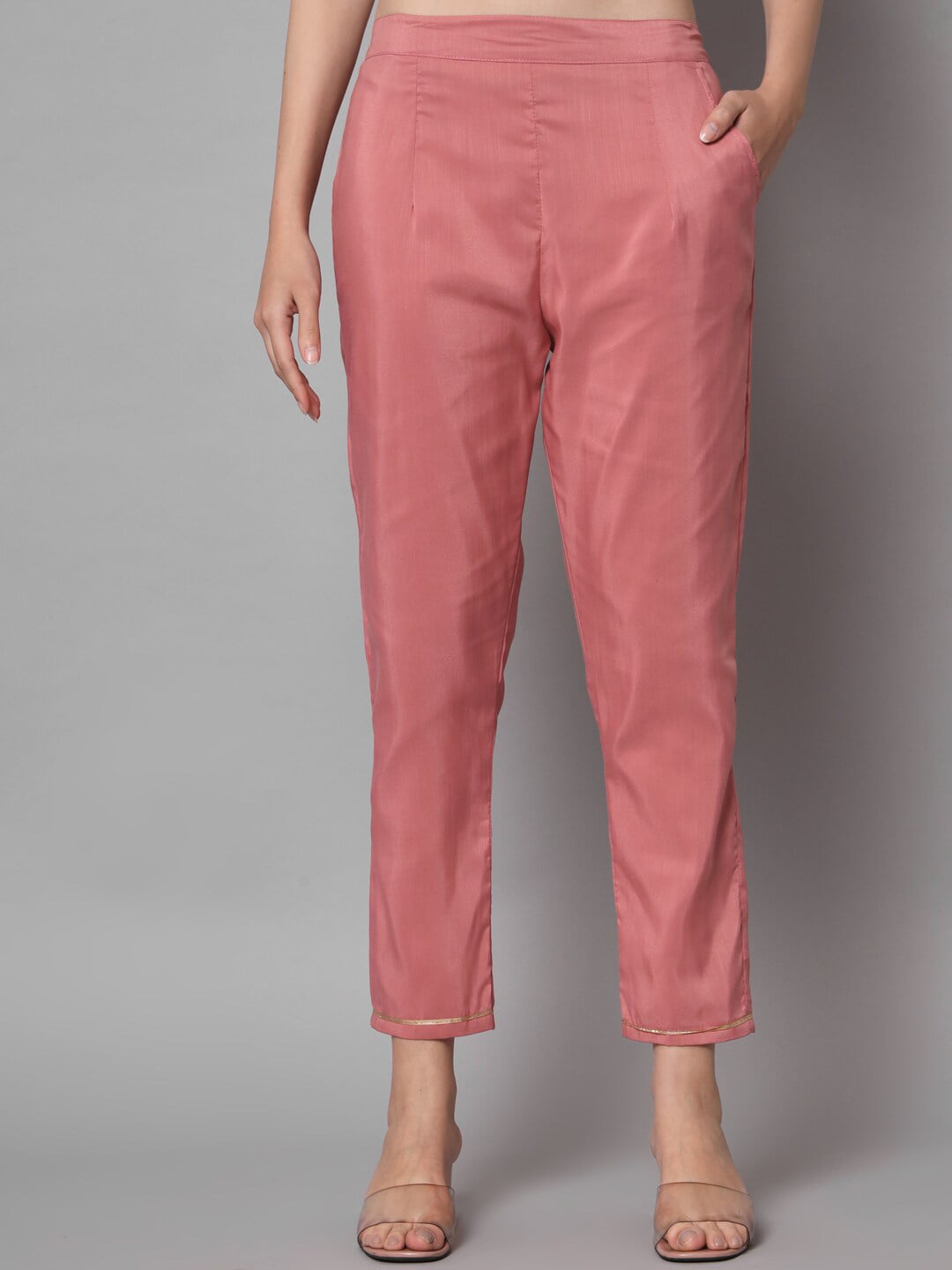 Kalini Ethnic Motifs Yoke Design Thread Work Kurta with Trousers & With Dupatta - Distacart