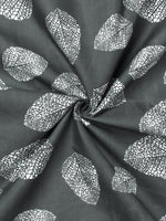 Thumbnail for Story@home Green & White Floral Microfiber 180 TC Bedsheet With Pillow Cover - Distacart