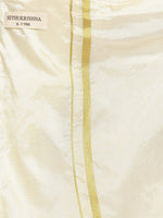 Thumbnail for Sethukrishna Boys Gold-Toned Self Design Shirt with Dhoti - Distacart