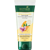 Thumbnail for Biotique Advanced Ayurveda Ubtan & Collagen Face Scrub - Distacart