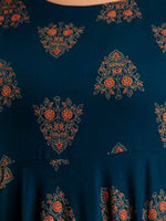 Thumbnail for Kalini Women Ethnic Motifs Printed Anarkali Kurta - Distacart