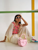 Thumbnail for Tikhi Imli Kaftan Saree With Belt - Distacart