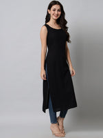 Thumbnail for Kalini Women Black Kurta - Distacart