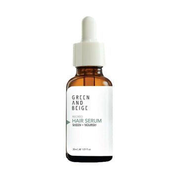 Green And Beige Recreo Sheen + Nourish Hair Serum - Distacart