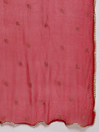 Thumbnail for Anubhutee Ethnic Motifs Printed Thread Work Work Kurta with Trousers & Dupatta - Distacart
