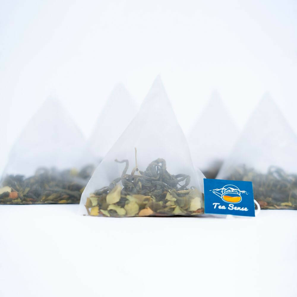 Tea Sense Moringa Green Tea Bags Box - Distacart