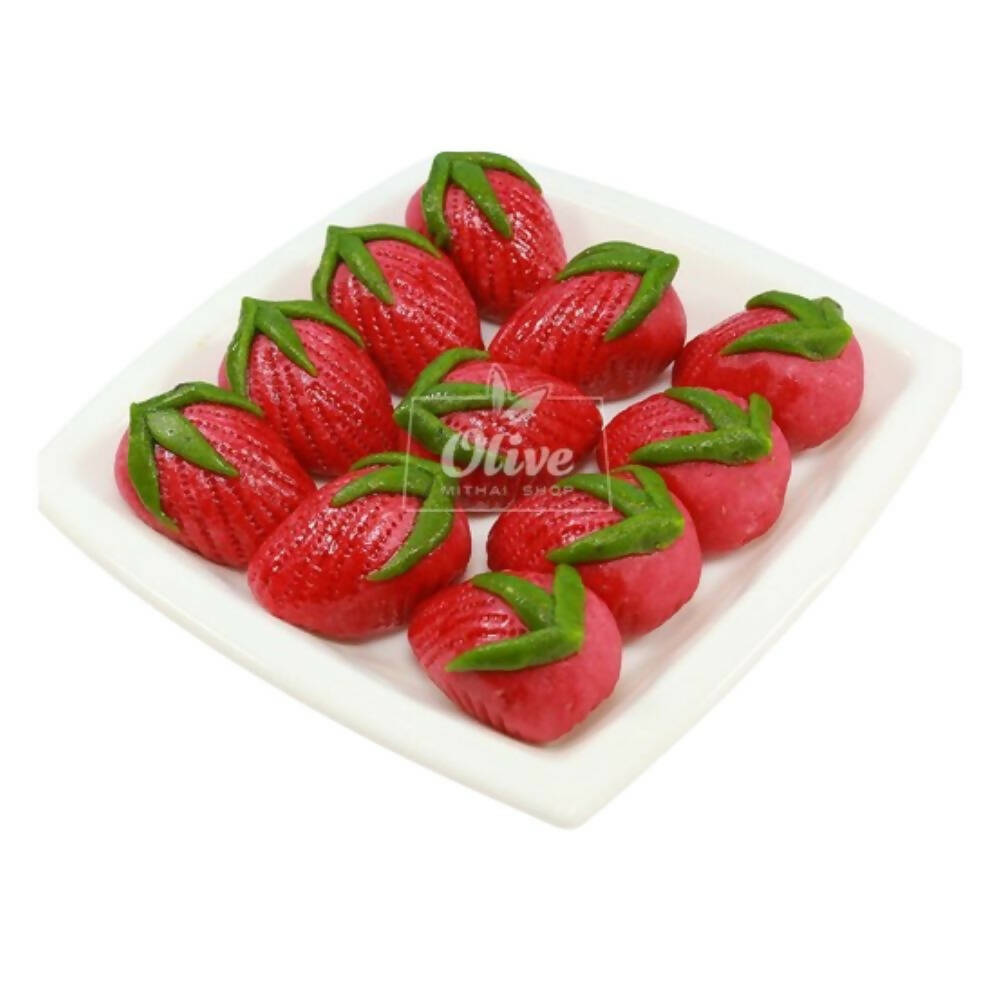 Olive Mithai Kaju Strawberry - Distacart