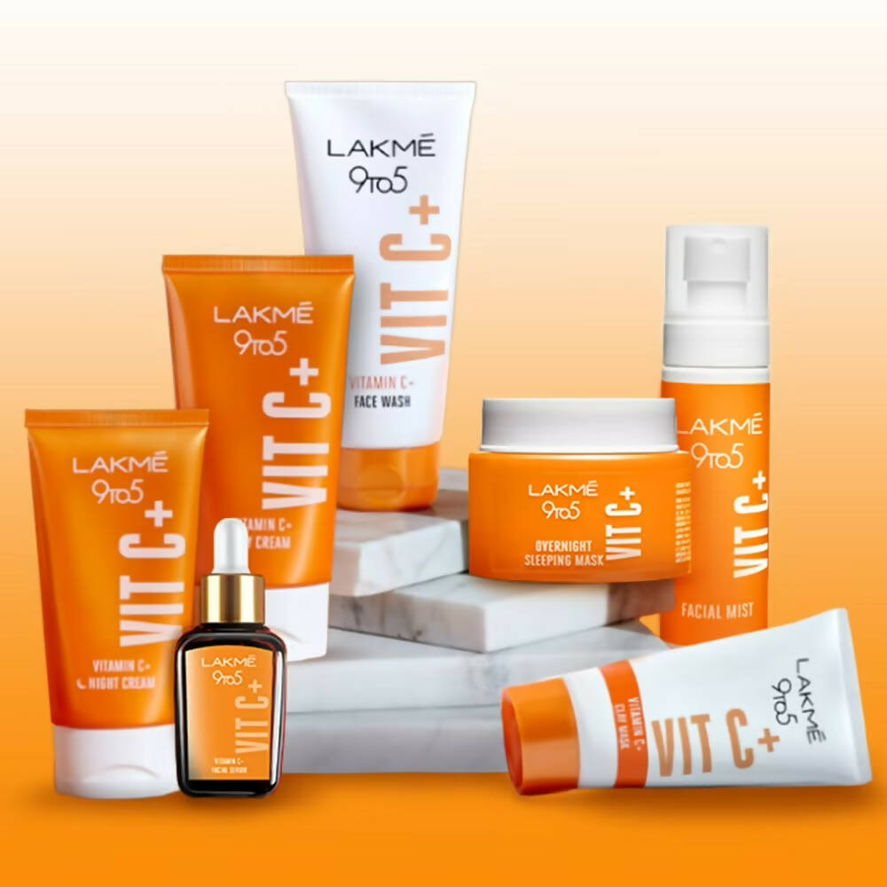 Lakme 9 To 5 Vitamin C+Overnight Sleeping Mask - Distacart