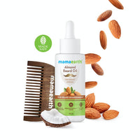 Thumbnail for Mamaearth Almond Beard Oil with Almond & Biotin For Beard Nourishment