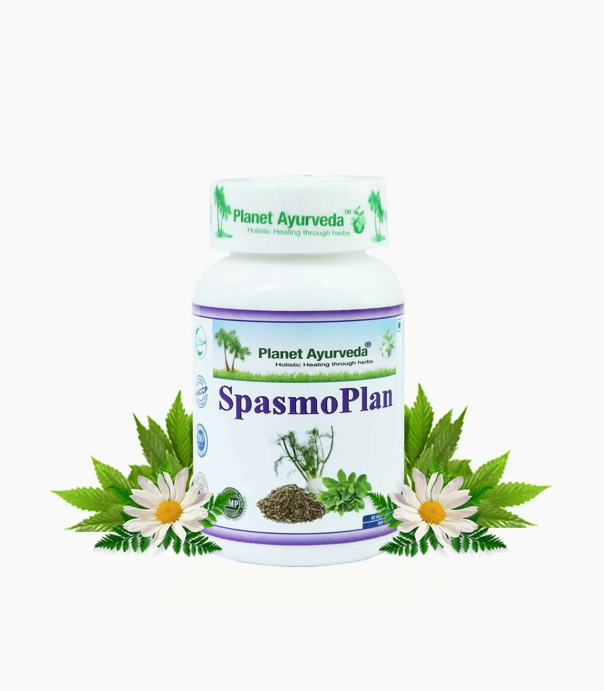 Planet Ayurveda Spasmoplan Capsules - Distacart