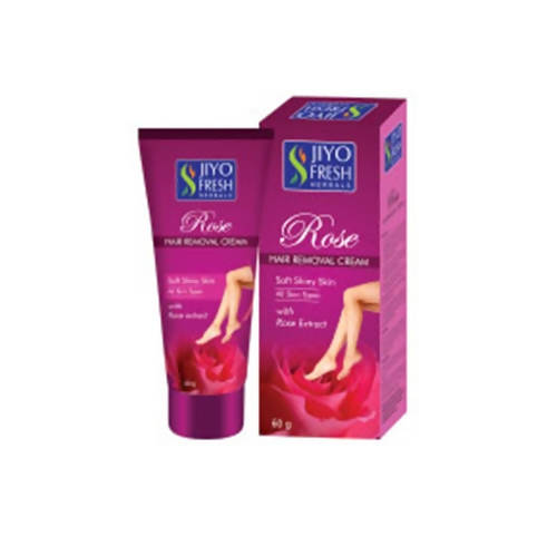 New Shama Jiyo Fresh Rose Hair Removal Cream - Distacart