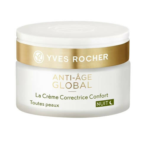 Yves Rocher Anti-Ageing Comfort Night Cream - Distacart