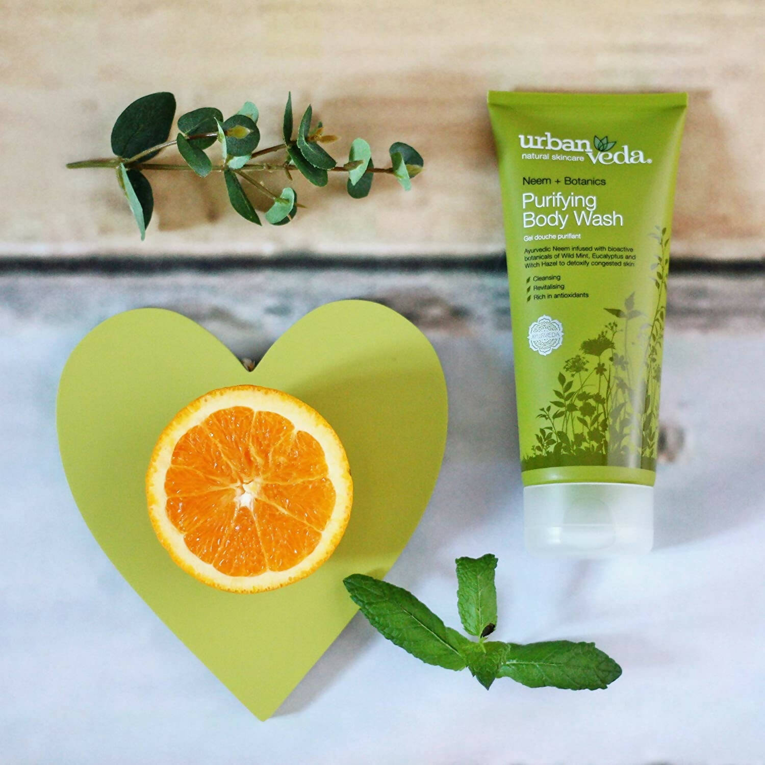 Urban Veda Purifying Body Wash - Distacart