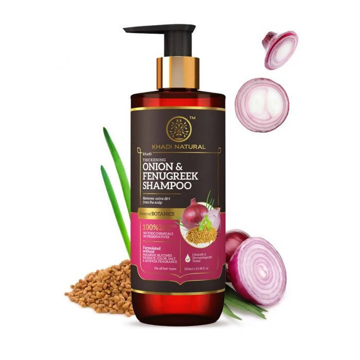 Khadi Natural Onion & Fenugreek Shampoo