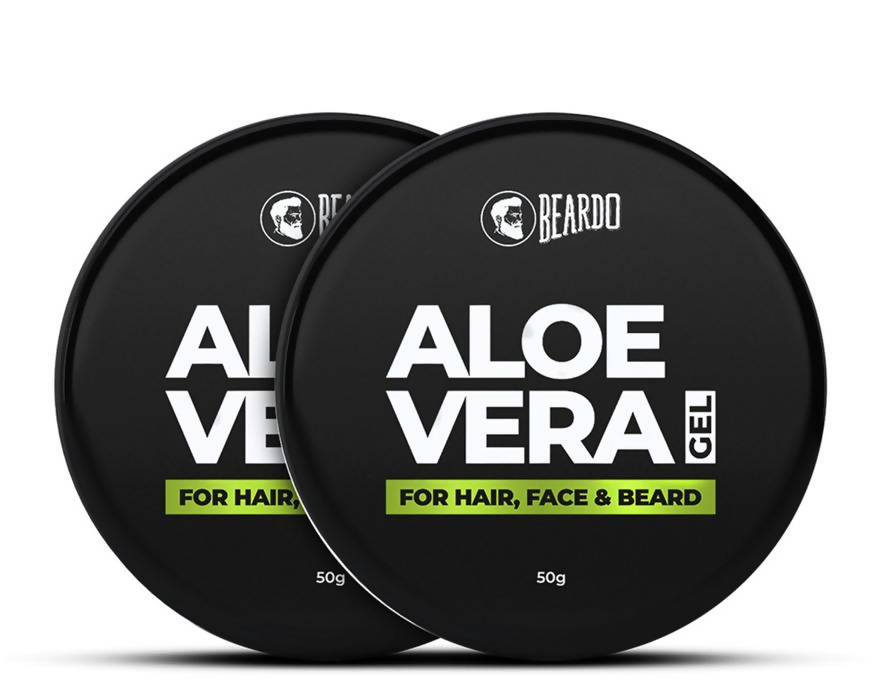 Beardo Aloe Vera Gel For Hair, Face & Beard - Distacart
